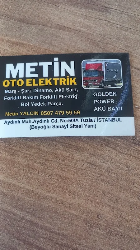 Metin oto elektirik - Tuzla, İstanbul