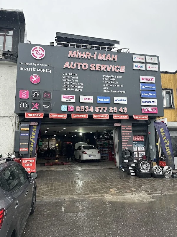 Mihrimah Oto Akü Oto Bakım Oto Elektrik Oto Lastik ve Oto Yol Yardım Servisi