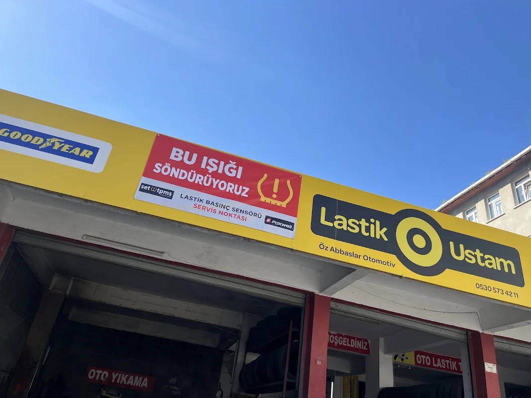 Öz Abbaslar Otomotiv Lastik Yol Yardım Lastikçi En Yakın 7/24 Açık Lastikçi Jant Düzeltme Akü Basınç Sensörü Lastik Ustam