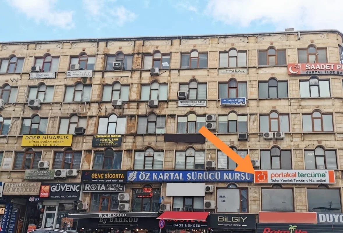 Portakal Tercüme Bürosu - Kartal Şubesi