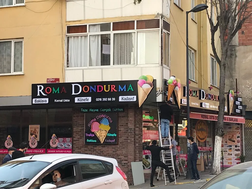 Roma dondurma esenyalı