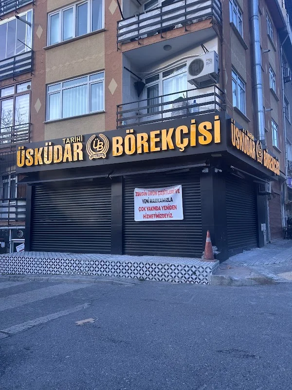 TARİHİ ÜSKÜDAR BÖREKÇİSİ