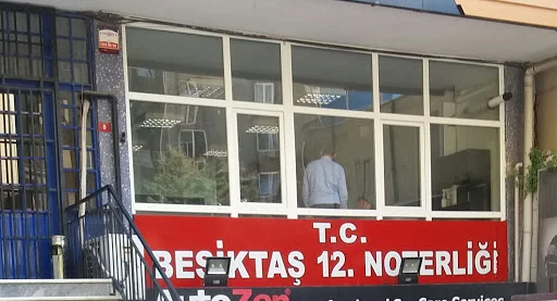 T.C. Beşiktaş 12. Noterliği - Beşiktaş, İstanbul