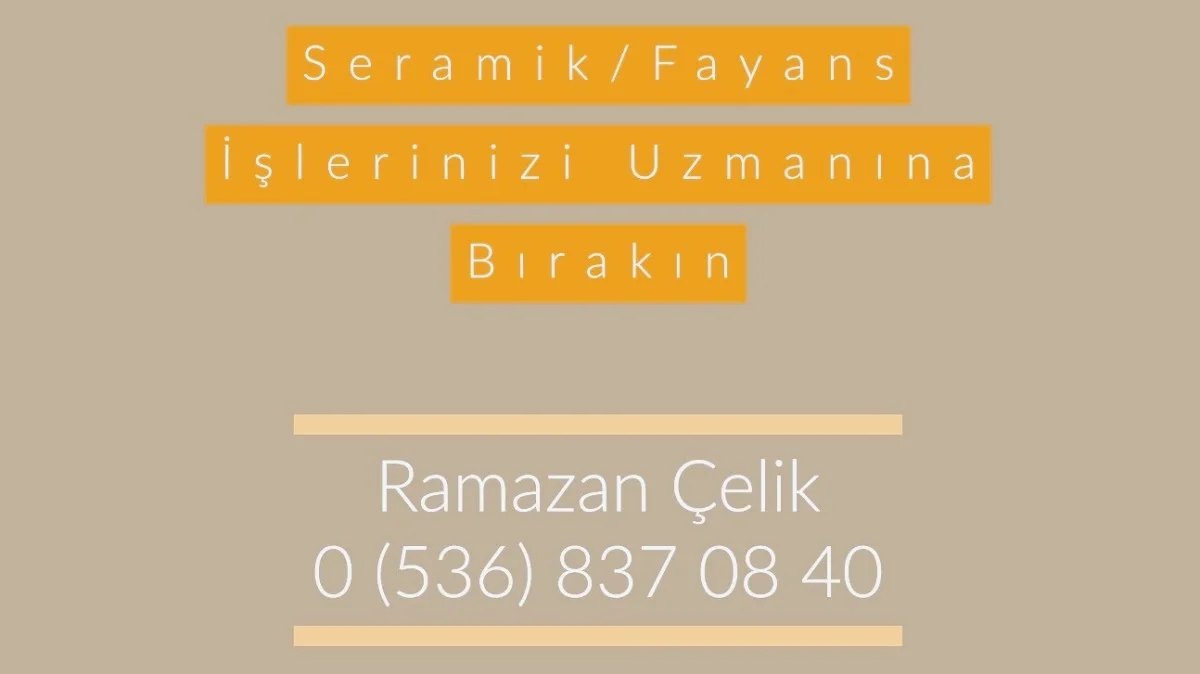 Üsküdar Fayans Ustası - Üsküdar, İstanbul