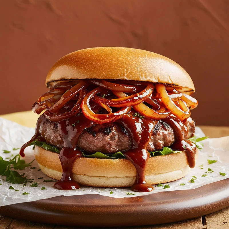 Barbekü Soslu Burger